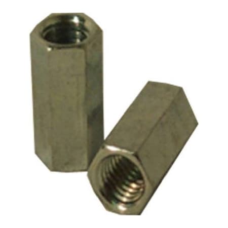 Steelworks Coupling Nut, 5/8"-11, Steel, Zinc Plated 11848